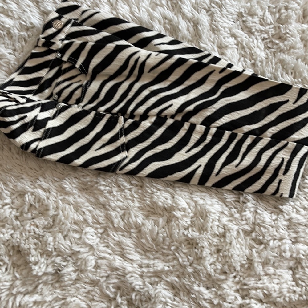 Zebra Striped Pants - Picture 4 of 4